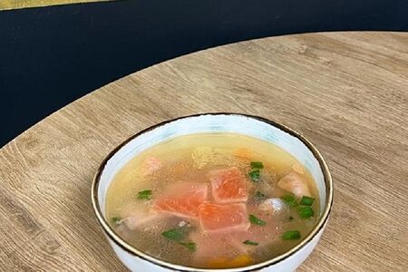 Уха из лосося