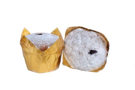 Маффин ванильный с черникой