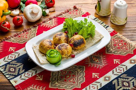 Шампиньоны на мангале