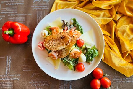 Цезарь с креветками