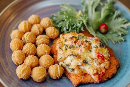 Куриная отбивная по-мексикански