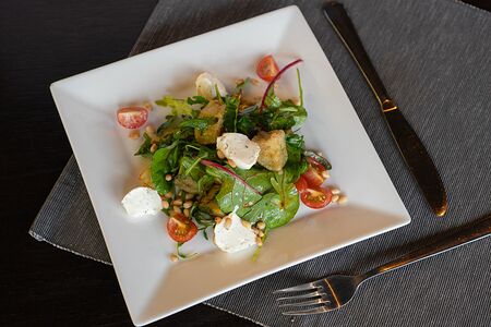 Хрустящие обжаренные баклажаны