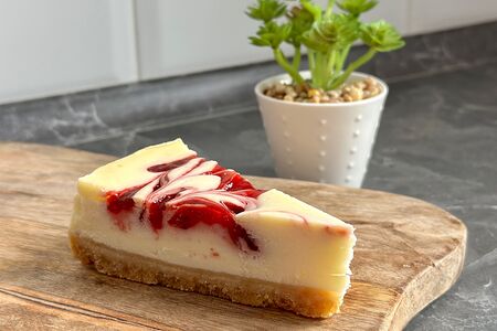 Чизкейк клубничный