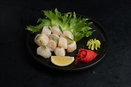 Сашими с гребешком