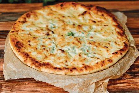 Пирог со шпинатом и сыром