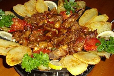 Садж - кебаб от шеф - повара