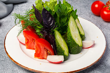 Овощная тарелка