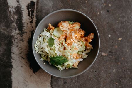 Креветки в соусе бэнг-бэнг