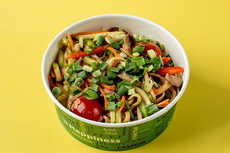 Wok с грибами