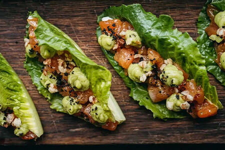 Тартар из лосося