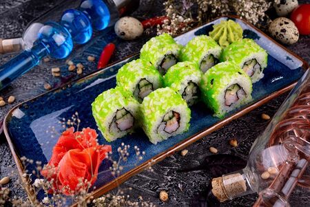 Ролл Калифорния с креветками 8 шт