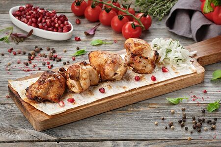 Шашлык из куриного бедра