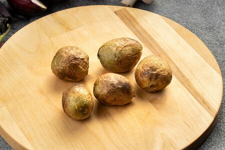 Шашлык из картошки бейби