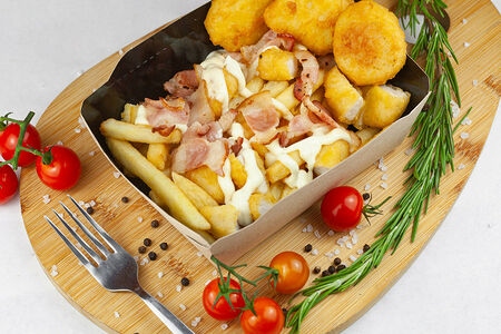 Фри бокс с наггетсами