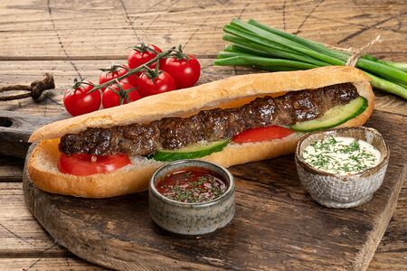 Бургер-кебаб