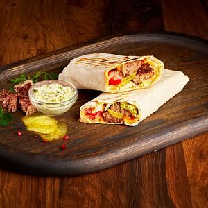 Шаурма стандартная с мраморной говядиной