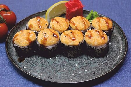 Запечённый ролл с угрём
