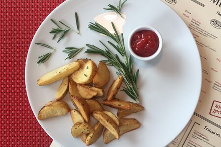 Картофель по-деревенски