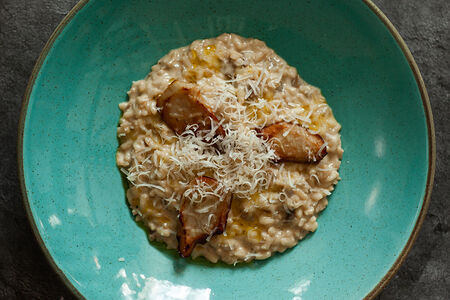 Ризотто с белыми грибами