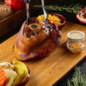 Печеное вепрево колено