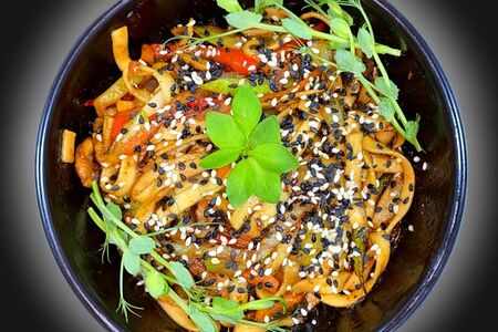 Вок с овощами