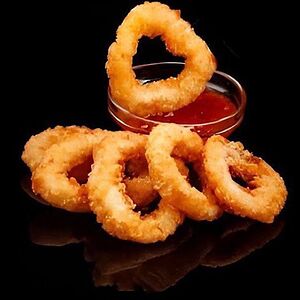 Սոխի օղակներ տապակած