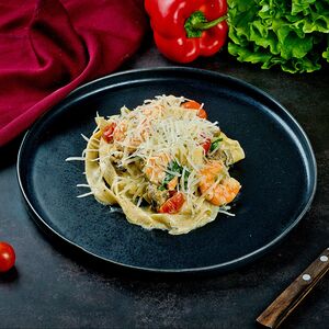 Паста с креветками