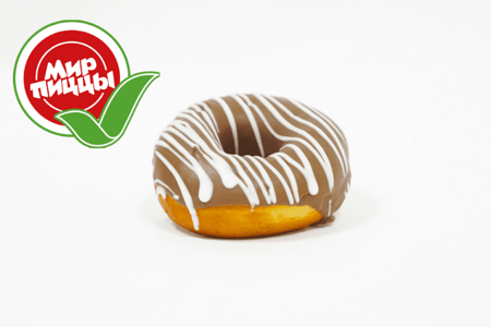 Донат с шоколадом