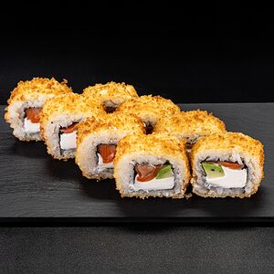 Жареный с лососем Макси