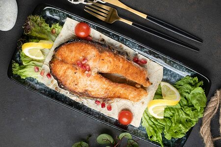 Стейк из семги