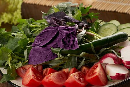 Овощная тарелка