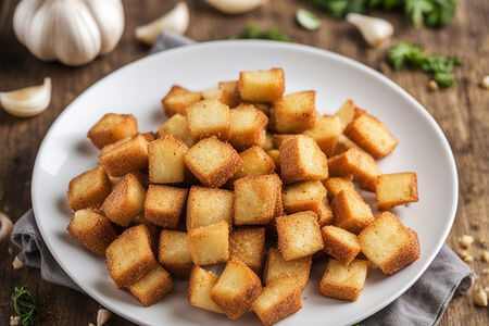 Гренки чесночные с сыром