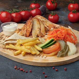 Шаурма открытая