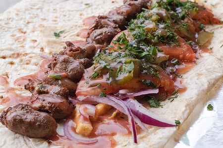 Куриные сердечки нешаурма