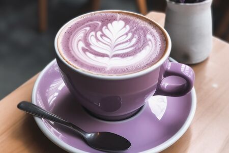 Лавандовый латте