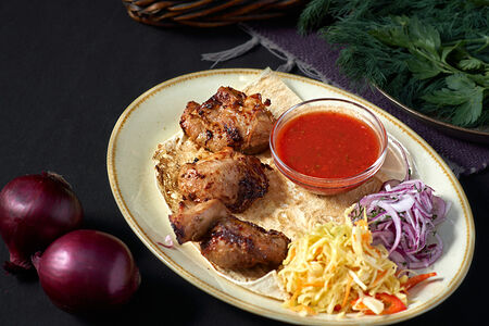 Шашлык из cвинoй мякоти