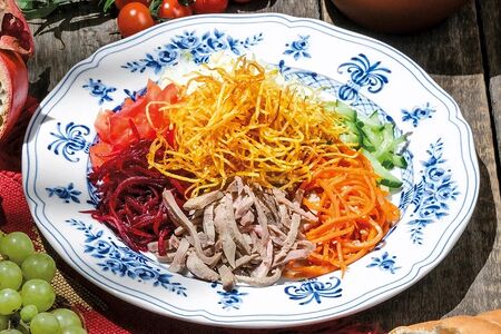 Салат Солнце Тбилисо