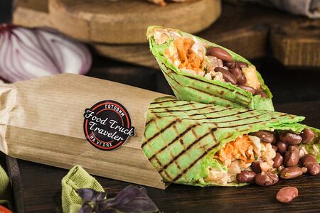 Вегетарианская шаурма маленькая