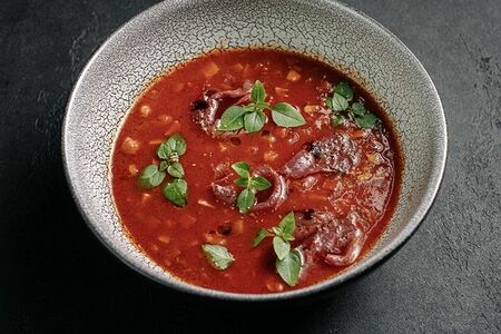 Наваристый мясной суп