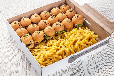 Бокс мини-бургеры