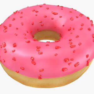 Клубничный пончик