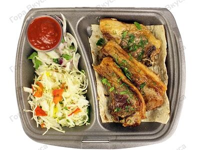 Корейка баранина на углях (гарнир2)