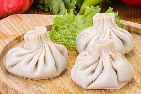 Хинкали с бараниной