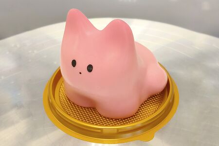 Котопудинг клубника 