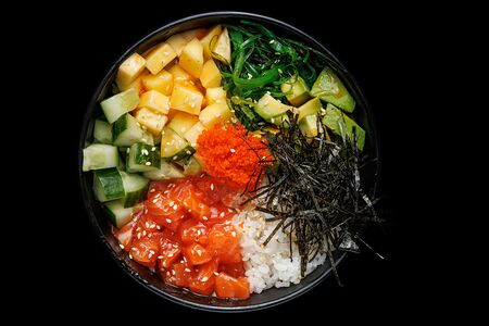 Поке с лососем