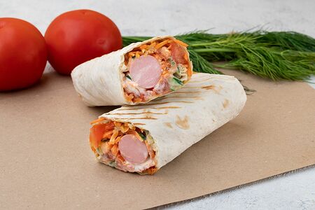 Хот-дог в лаваше