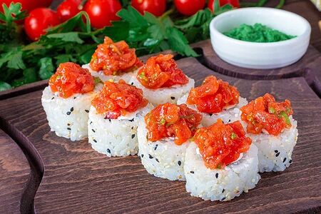 Вулкан с тунцом