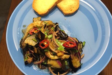 Салат баклажановый