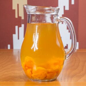 Компот из кураги собственного приготовления