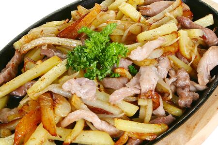 Картофель жареный